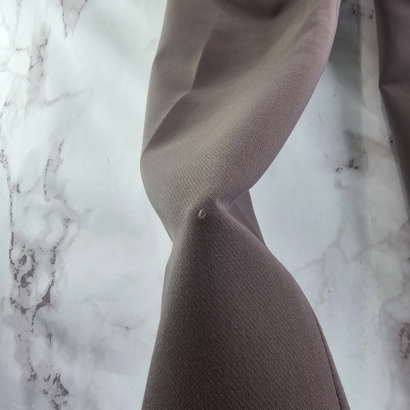 Banana Republic Pants Womens 6 Brown Purple Stretchy Trouser High Rise Taupe - Picture 11 of 14